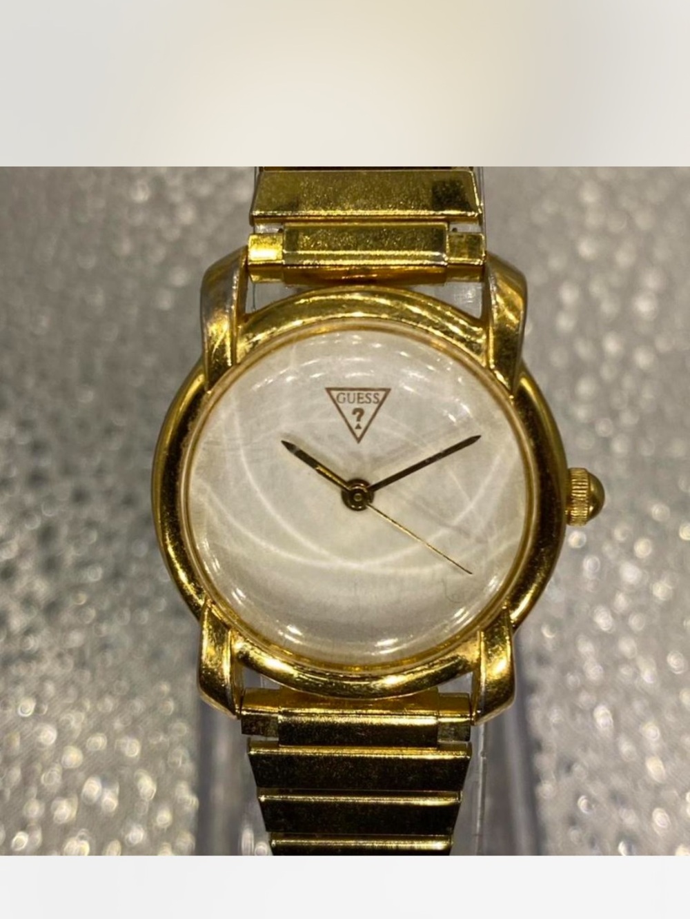 ^^^ GUESS *** Gold-Tone Women's Bracelet Watch - Gold Dial ^*^